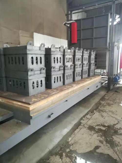 400KW臺(tái)車爐圓滿交付！